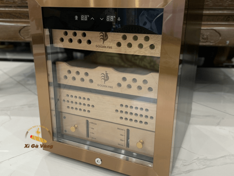 Giá bán của tủ bảo quản xì gà Golden Fire GF 736 có mức giá hợp lý